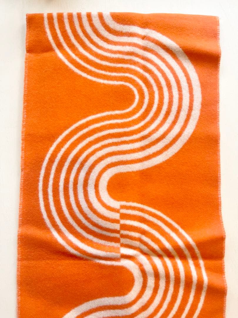 HERMES エルメス カシミヤ100% マフラー 極美品　箱付