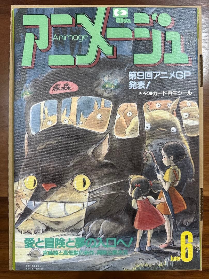 アニメージュとジブリ展 アートデリ キャンバスアート となりのトトロ 会場限定品