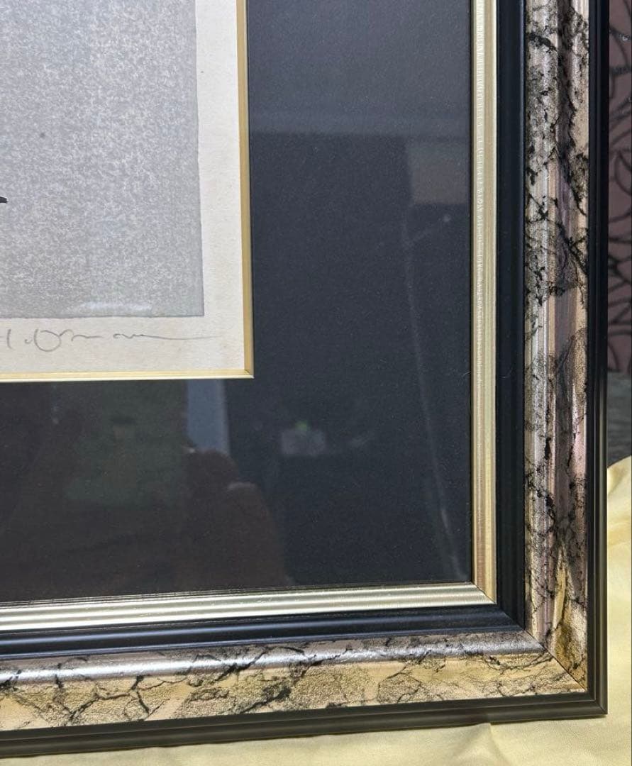 天野喜孝「孤軍」木版画 アールビバン 超レア グインサーガ 限定本人直筆サイン