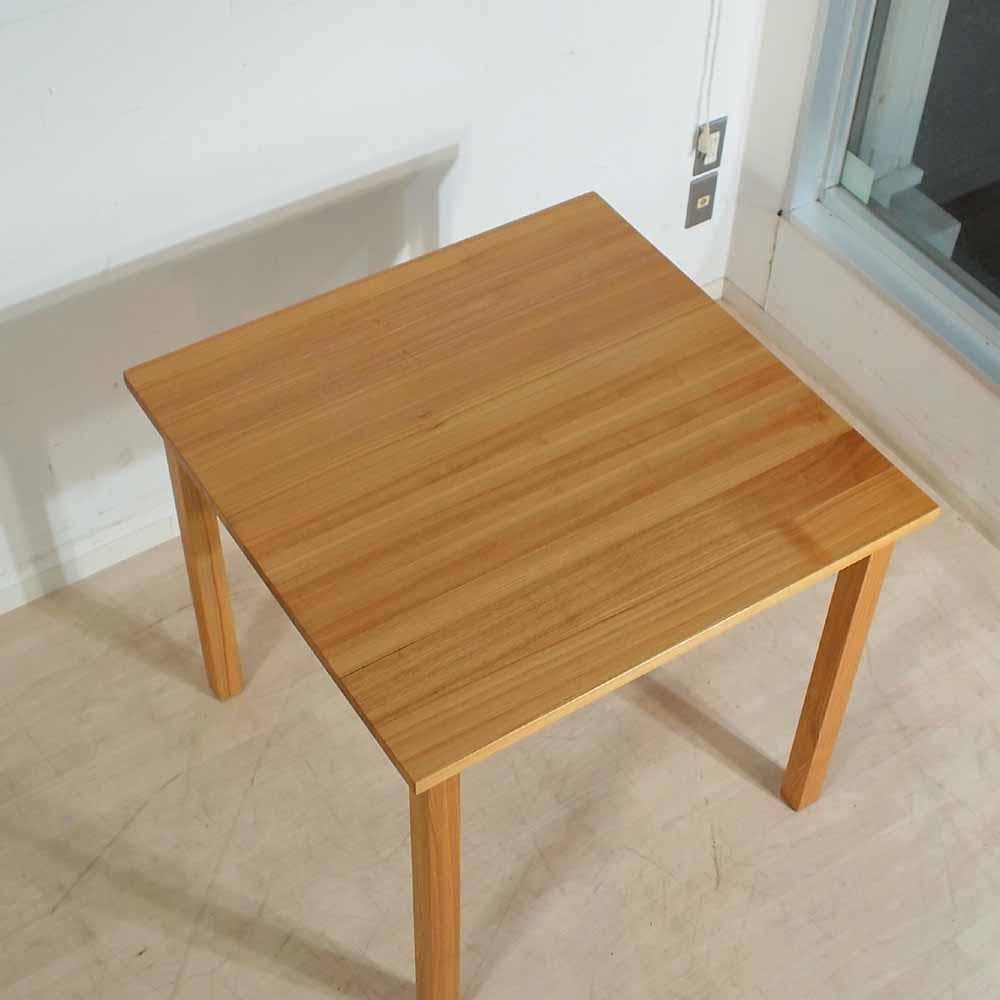 無印良品/MUJI タモ材 ダイニングテーブル 80cm ZR24356