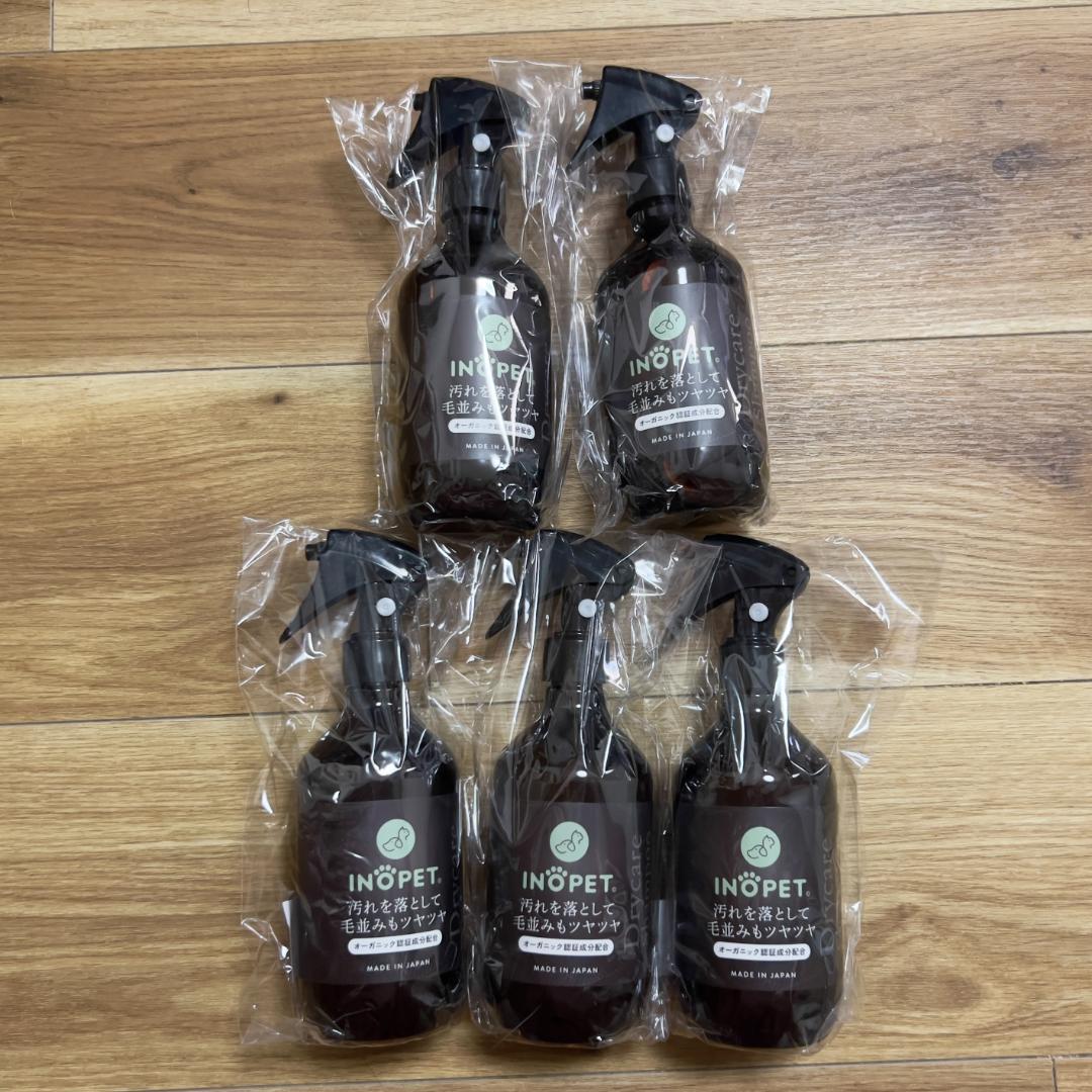 INOPET　ドライシャンプー　グルーミングスプレー 300ml 5個セット