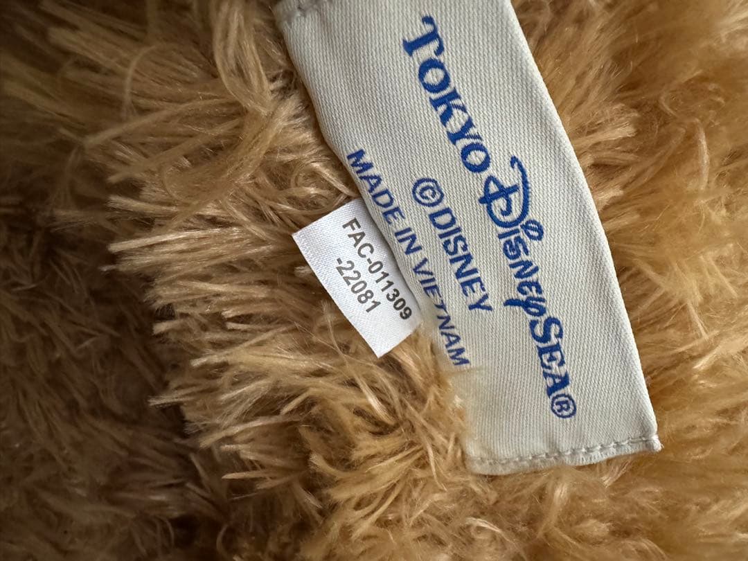 【最終価格】ダッフィーぬいぐるみ 特大(Lサイズ)