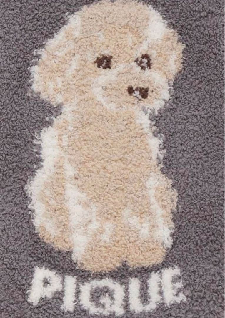 ジェラートピケ トイプードルジャガードプルオーバー グレー Sサイズ 【新品】