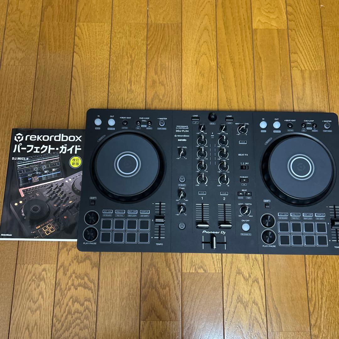 Pioneer DDJ-FLX4 DJコントローラー パーフェクトガイド付き