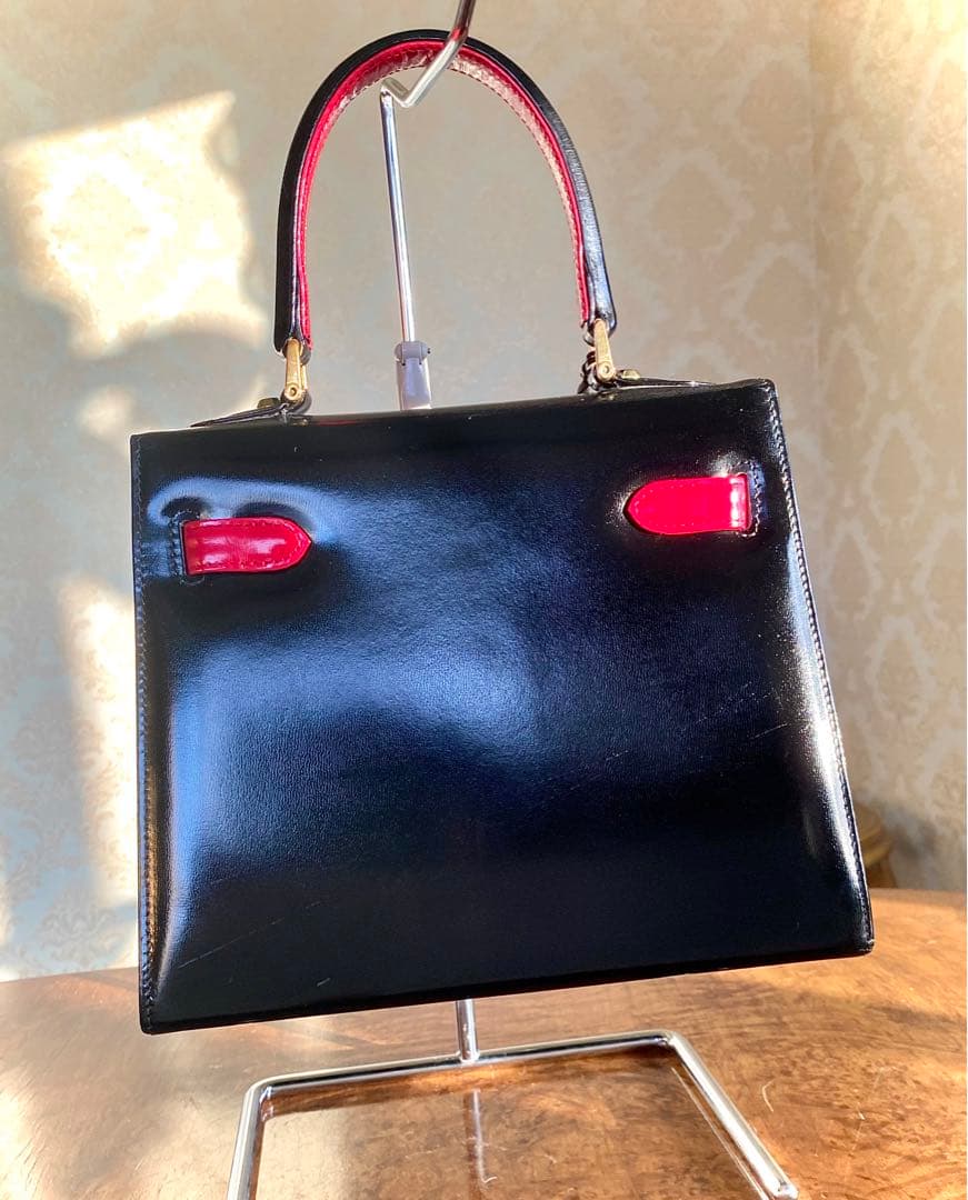 【訳あり•得】2点セット クロコダイルバッグ × バイカラー