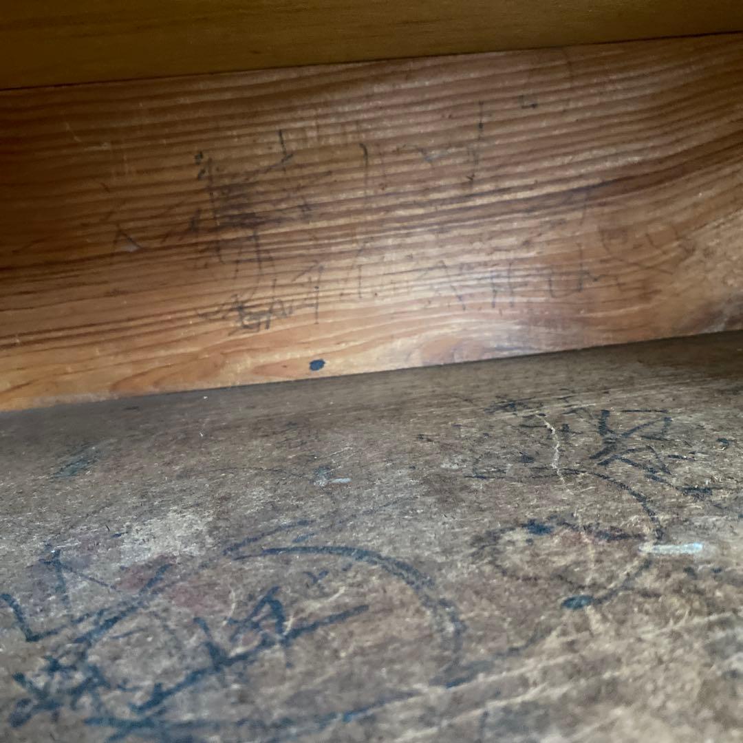 作業台　実験台　理科　図工　学校　机　レトロ