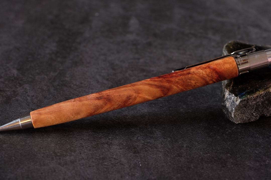 高村杢工房PG5木軸カスタムシャープペンシル0082 アジアローズウッド