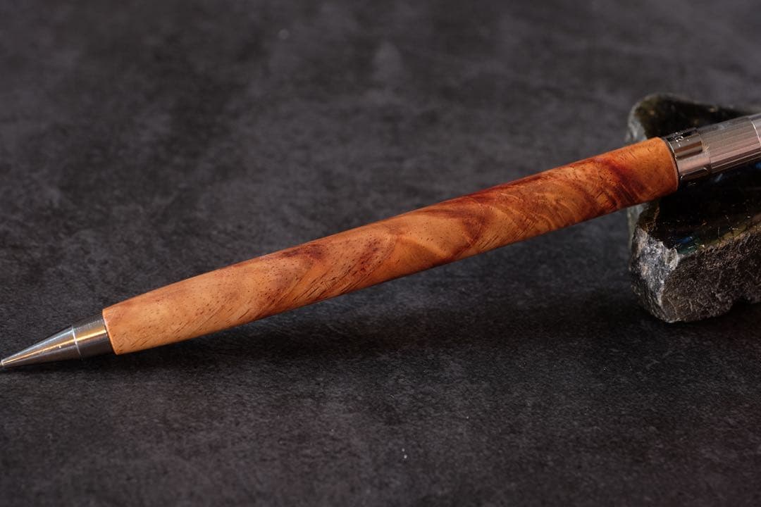 高村杢工房PG5木軸カスタムシャープペンシル0082 アジアローズウッド