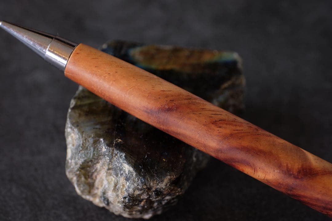 高村杢工房PG5木軸カスタムシャープペンシル0082 アジアローズウッド