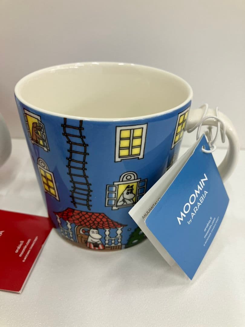 【アラビア　ムーミン】マグカップ５点セット