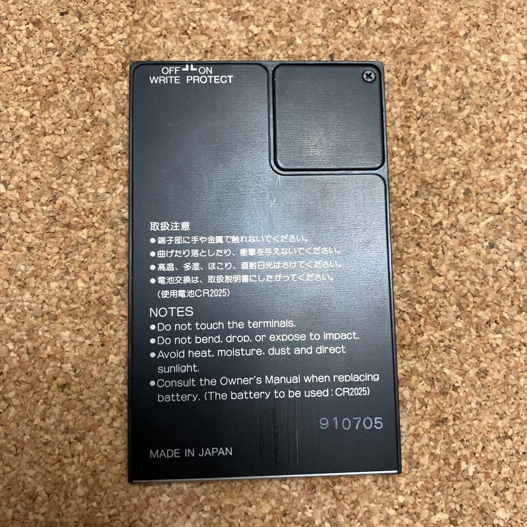 貴重　YAMAHA MCD64 MEMORY CARD YAMAHA EOS