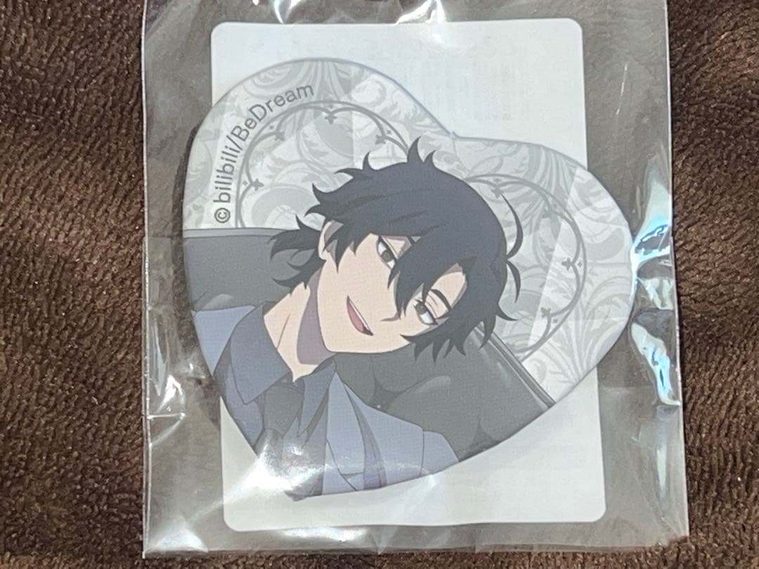 時光代理人 くじ引き堂 10連特典 ハート型缶バッジ トキ