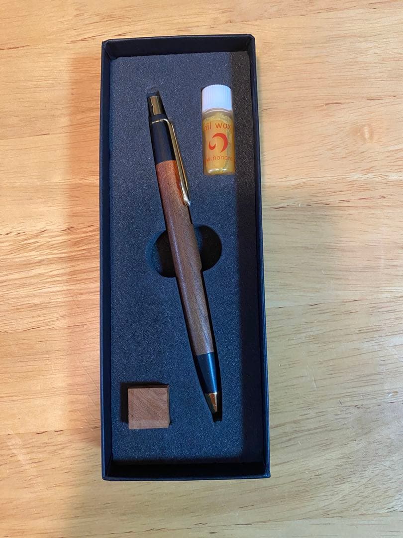 野原工芸　旧型　シャーペン　欅