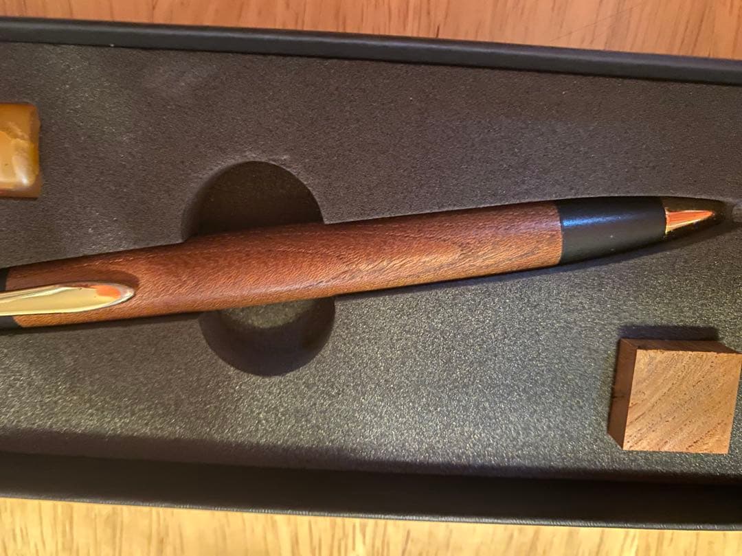 野原工芸　旧型　シャーペン　欅