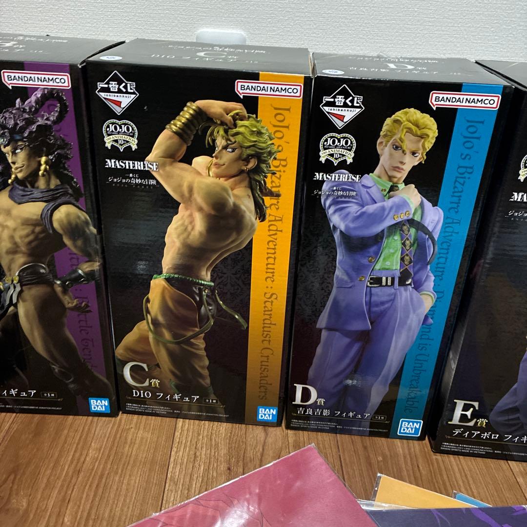 ジョジョ　一番くじ　EVIL PARTY ラスボス　フィギュア　コンプリート