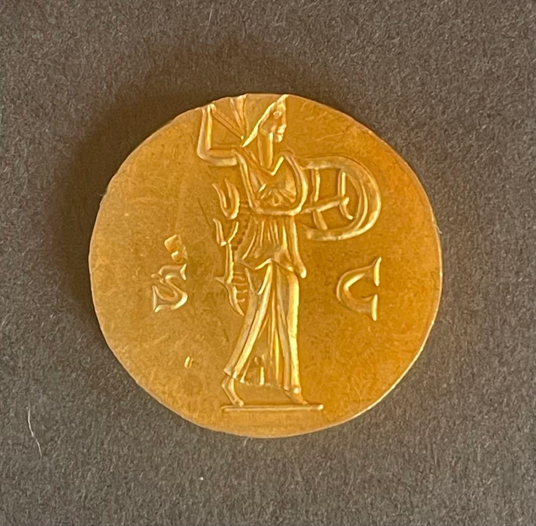 古代ローマ アンティーク金貨 コレクション アウレウス 彫像デザイン 美品