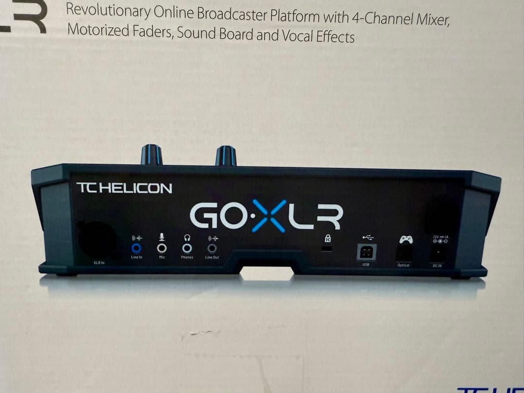 TC HELICON GOXLR オーディオミキサー　配信　ミキサー