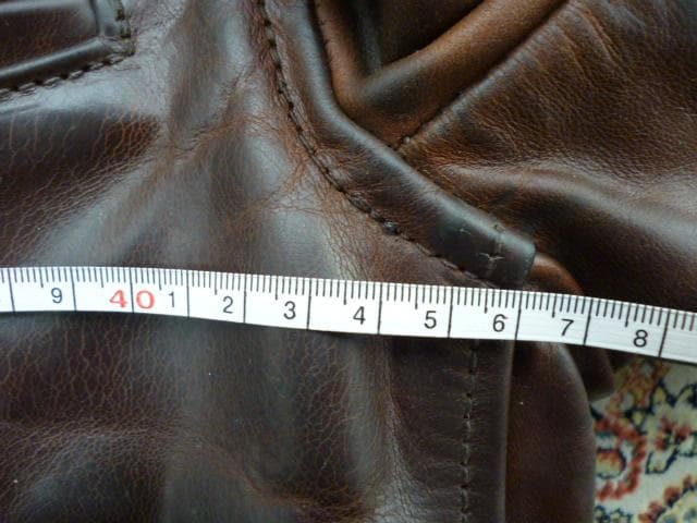 ま*ん様 Aero Leathers ハーフベルテッド サイズ34