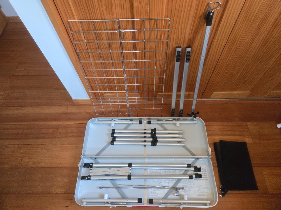 (ふうの感謝)Colemanテーブル オールインワンキッチンテーブル