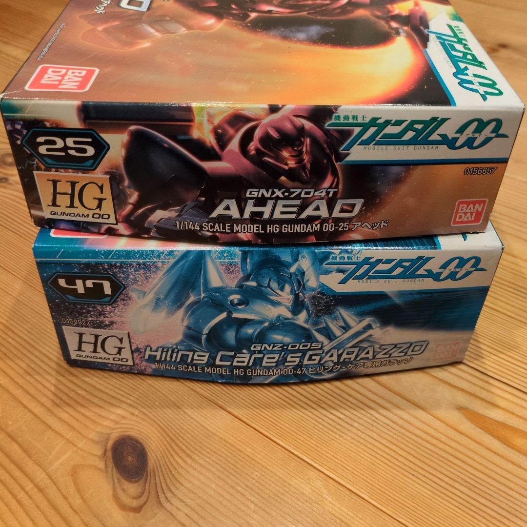 HG ダブルオー　アヘッド&ガラッゾセット