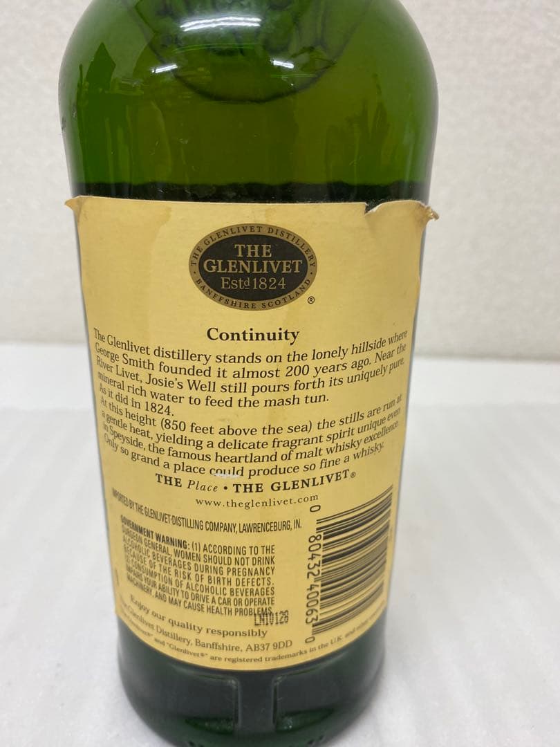 3-2133 グレンリベット　12年　旧ラベル
