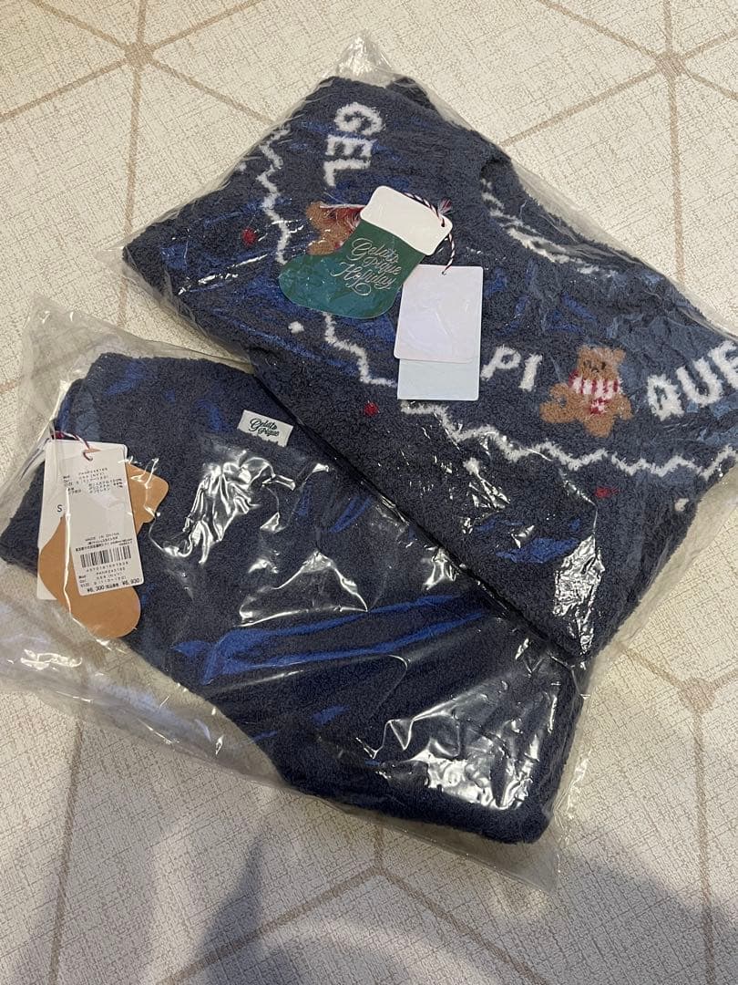 【新品未使用】ジェラートピケ ノルディックプルオーバー ロングパンツ