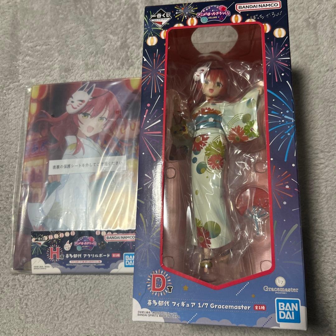 ぼっち・ざ・ろっく！　喜多郁代　フィギュア　アクリルボード　セット