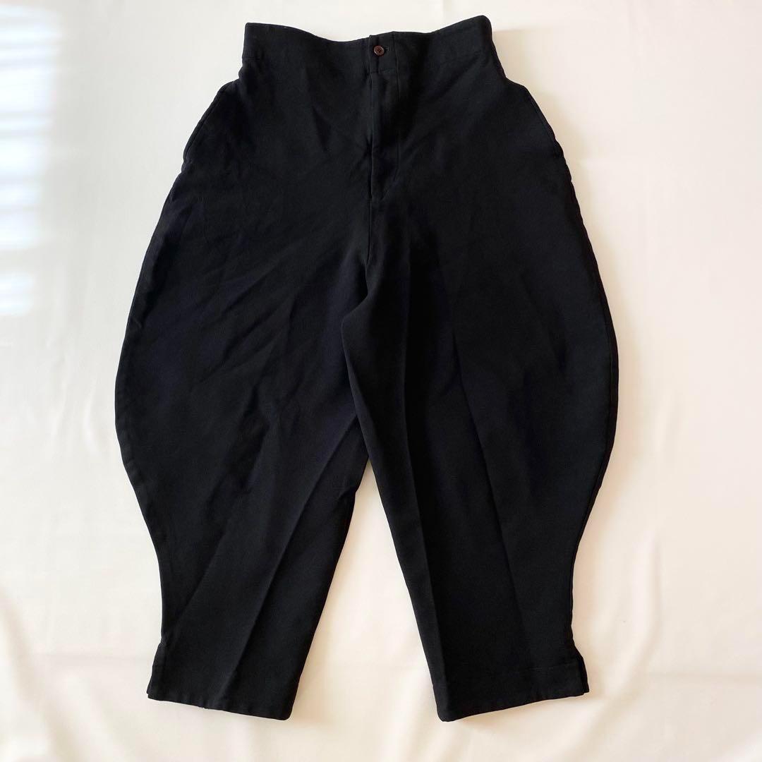 【美品】コムデギャルソン　バルーン　寅壱パンツ　サルエル　ポリ縮絨　シワ加工