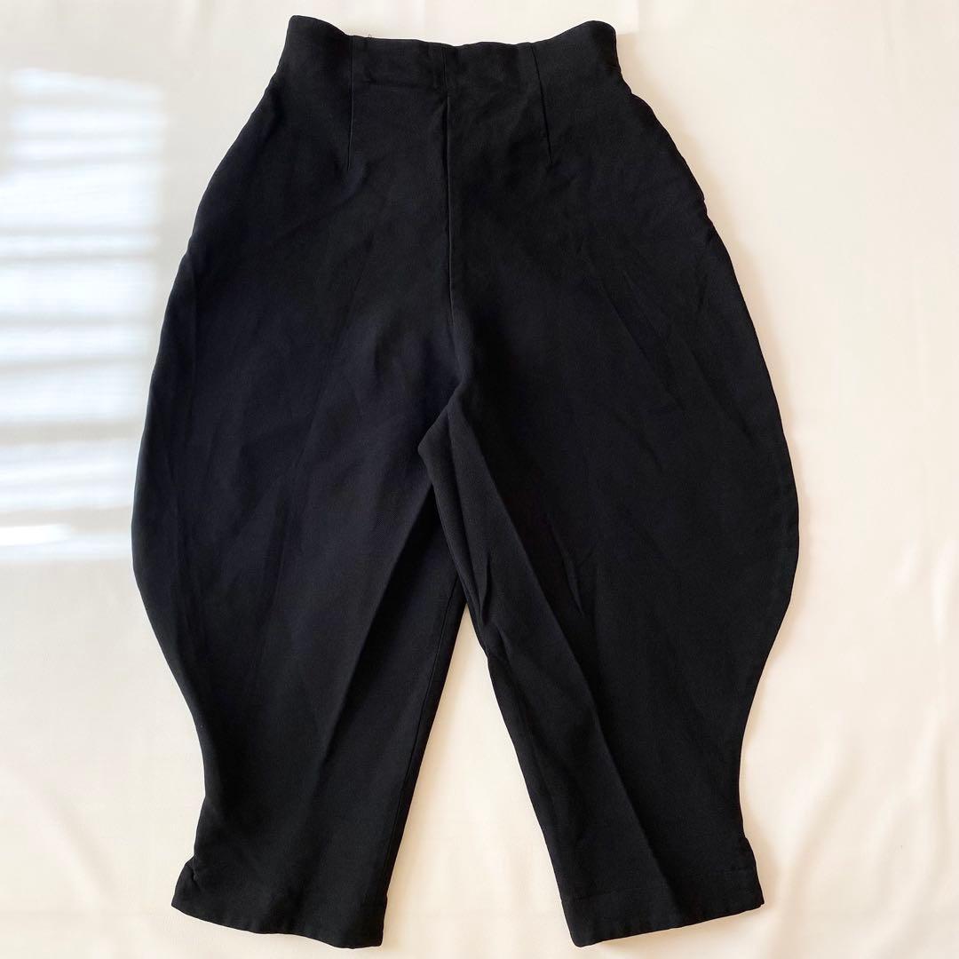 【美品】コムデギャルソン　バルーン　寅壱パンツ　サルエル　ポリ縮絨　シワ加工