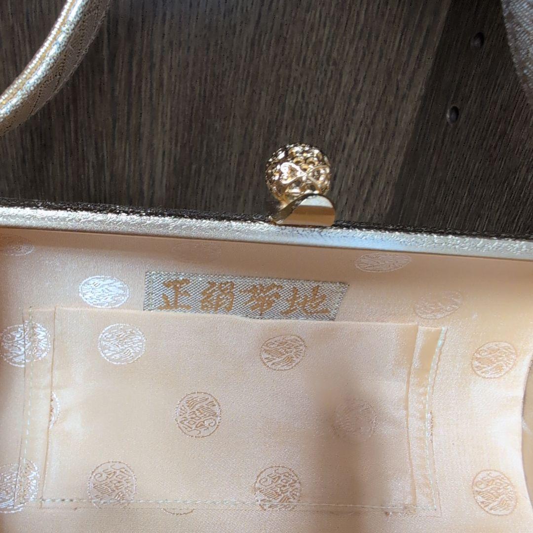 高級　高島屋　美品　和装用バッグ 着物　和装　バッグ　カバン　正絹帯地　正絹