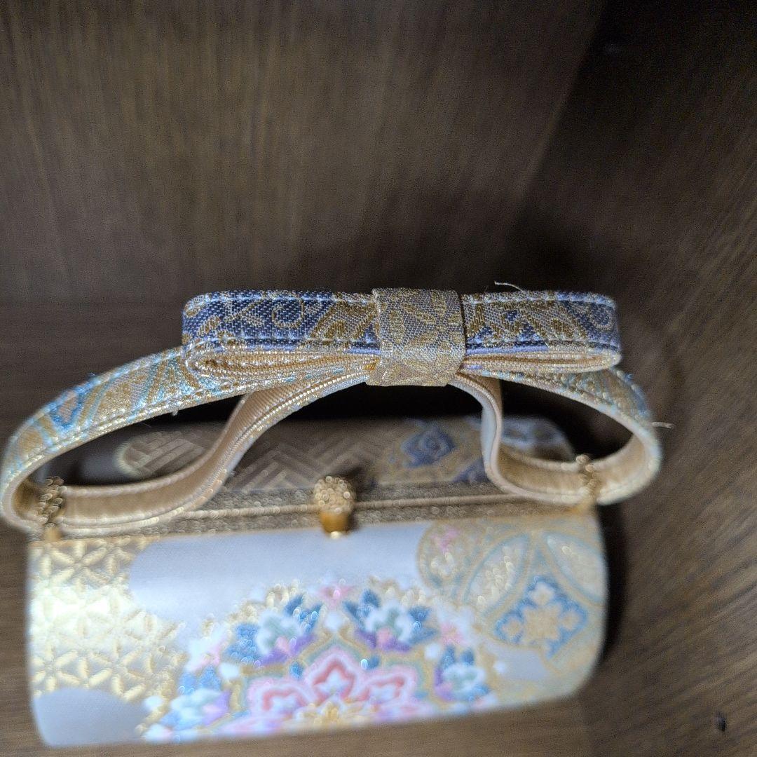 高級　高島屋　美品　和装用バッグ 着物　和装　バッグ　カバン　正絹帯地　正絹