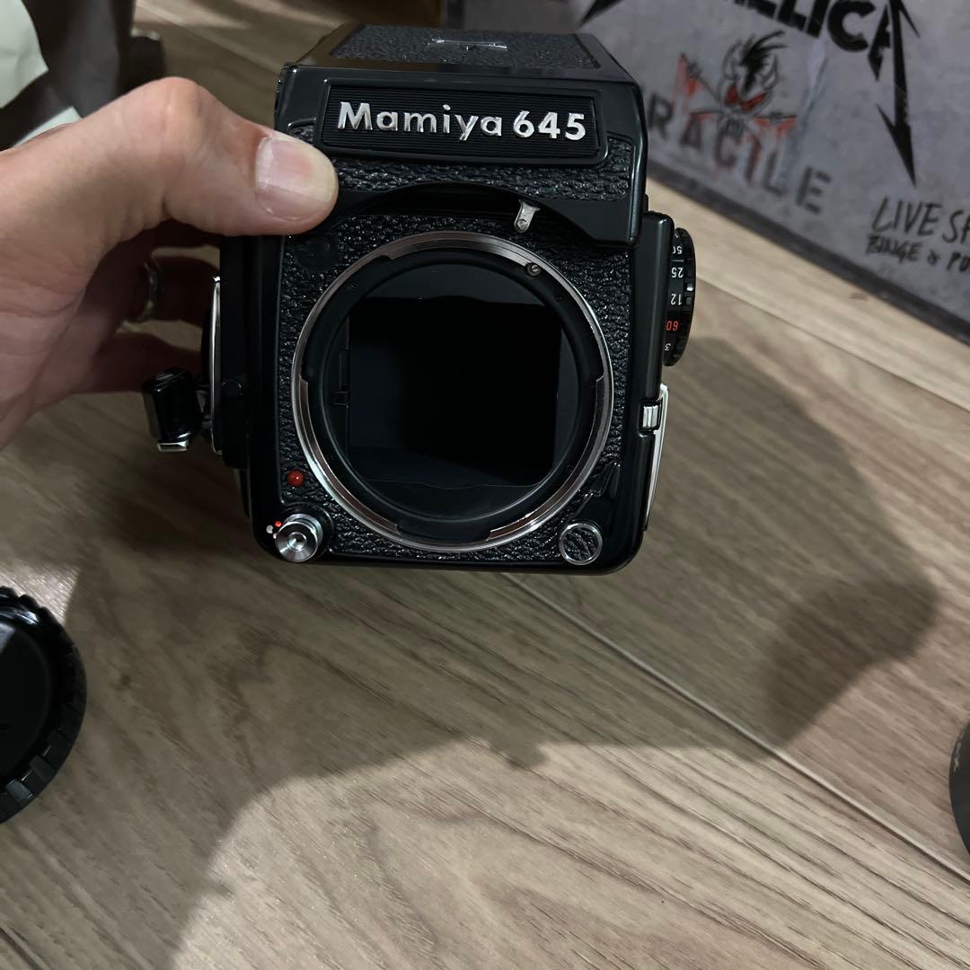 Mamiya 645 中判カメラ ブラック
