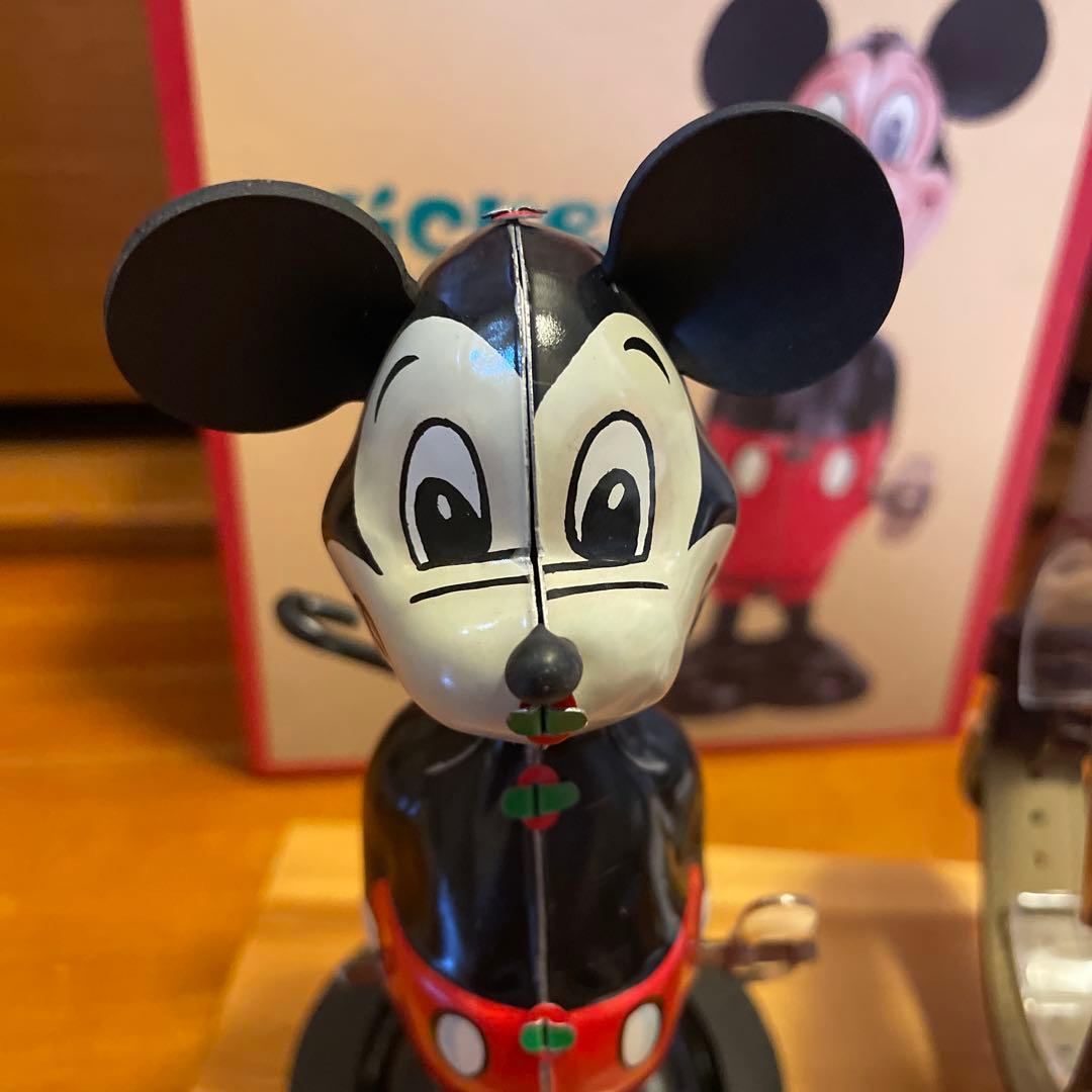 ヴィンテージ　ディズニー　ミッキー70周年バースデイ　ティントイ&腕時計セット