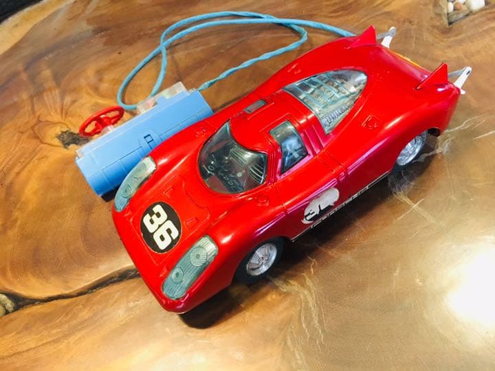 入手困難‼バンダイ ポルシェ917 ハンドルリモコン（ブリキ製）