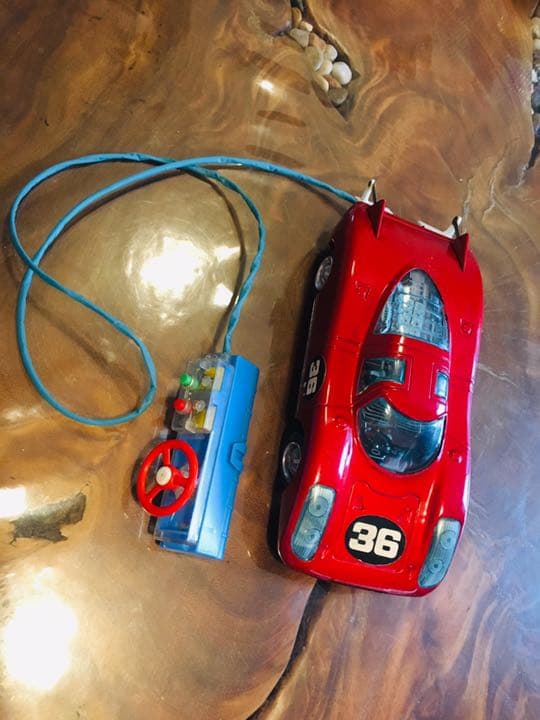 入手困難‼バンダイ ポルシェ917 ハンドルリモコン（ブリキ製）