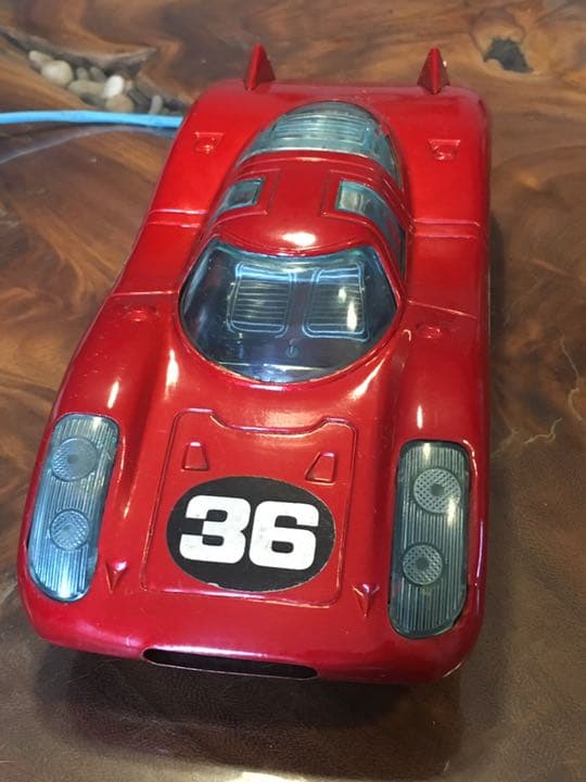 入手困難‼バンダイ ポルシェ917 ハンドルリモコン（ブリキ製）