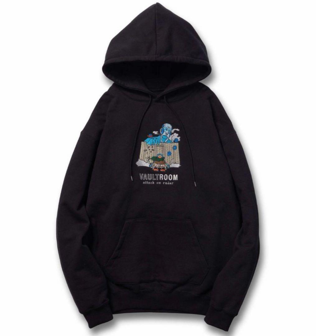 VR × RADER × SHINGEKI Hoodie / BLK Lサイズ