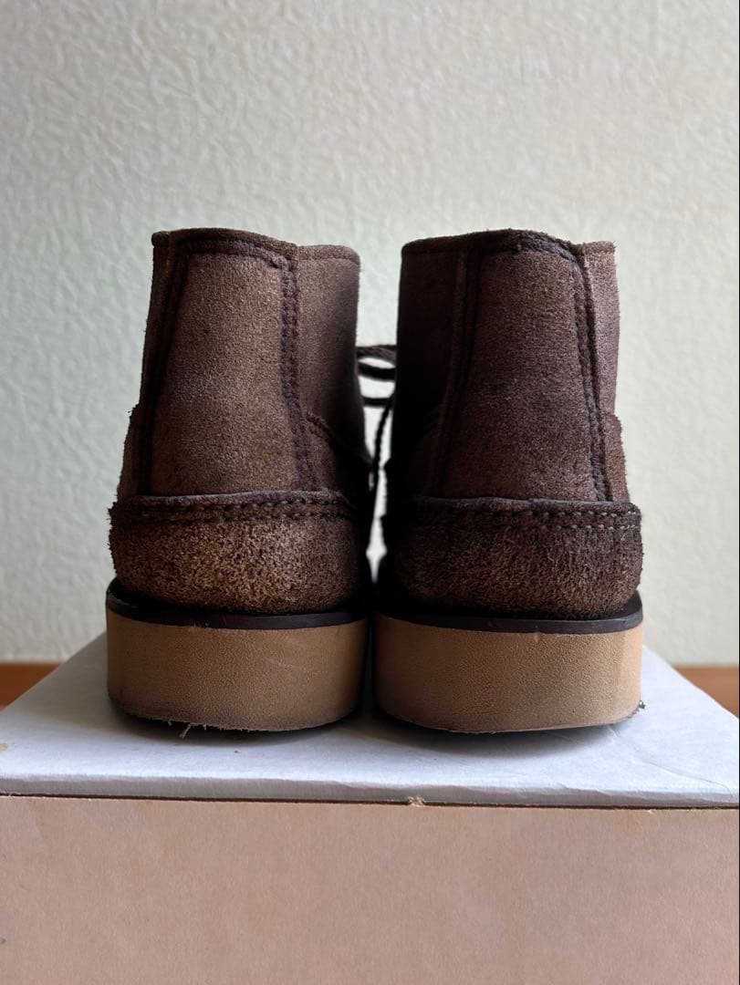 ラッセルモカシン スポーティングクレイスエードチャッカ 200-27W US7E