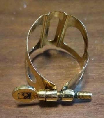 BG 　トラディション リガチャー テナー用 ゴールドプレート L41