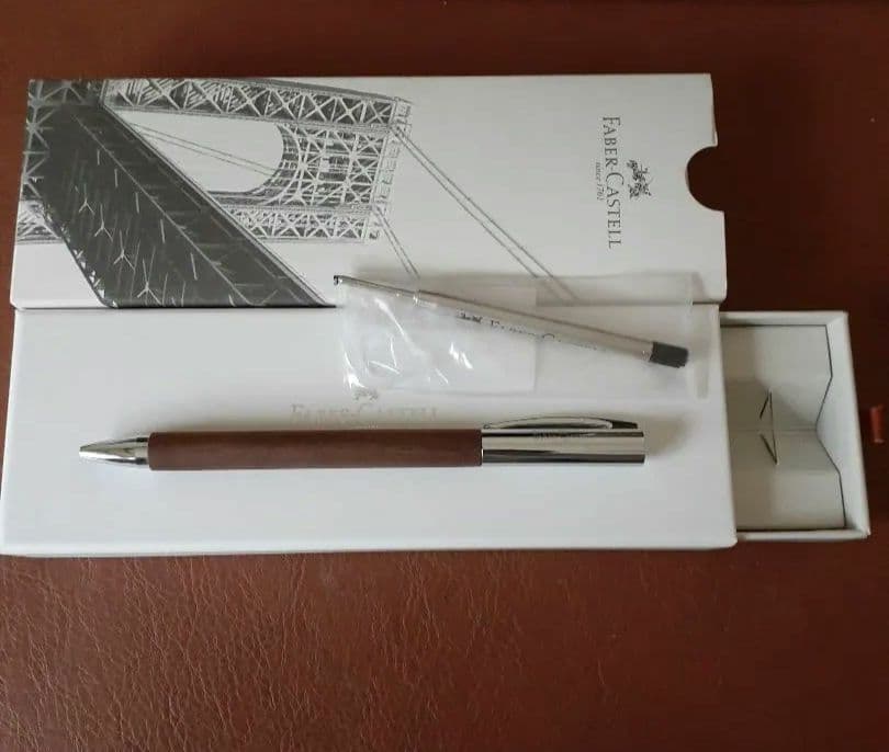 Fabercastell ウォールナットボールペン