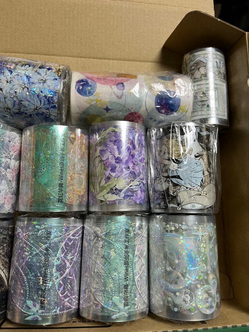 海外マスキングテープ おまとめ売り　装飾　人物　PETテープ