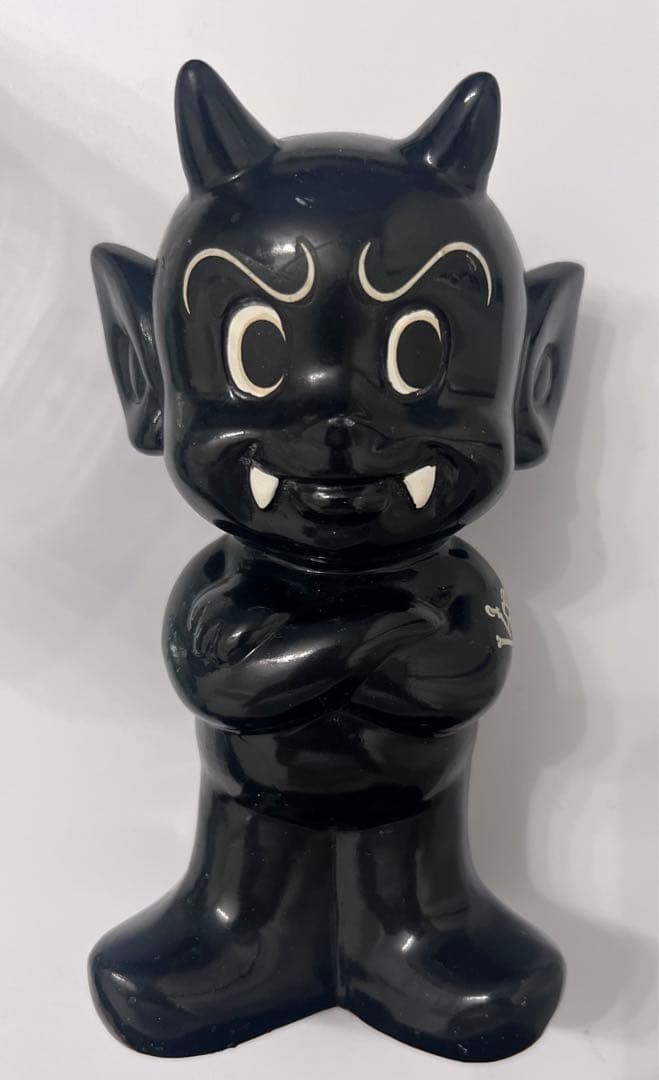 ラッキーリルデビル　ブラックデビル　リトルデビル　貯金箱