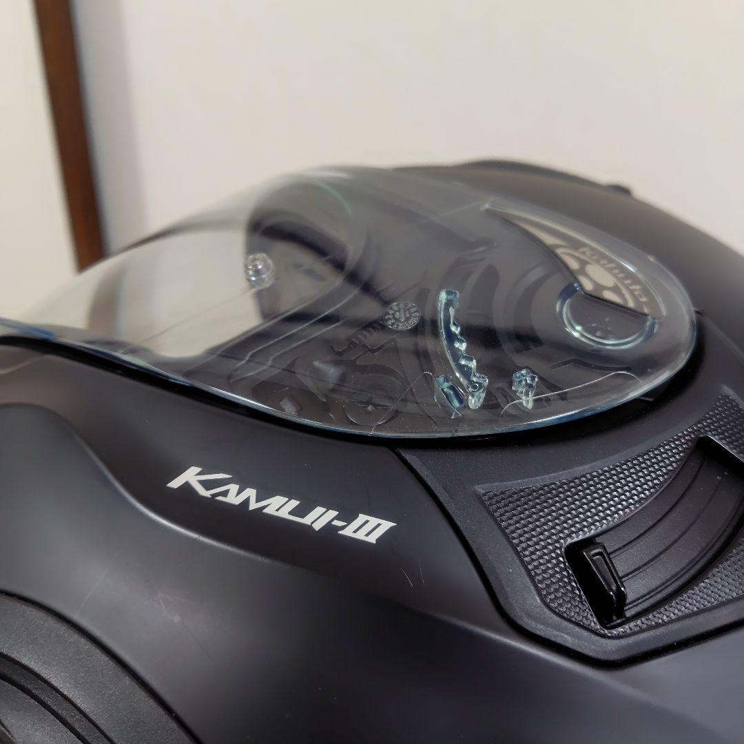 【SALE】OGK カブト KAMUI-Ⅲ フラットブラック S