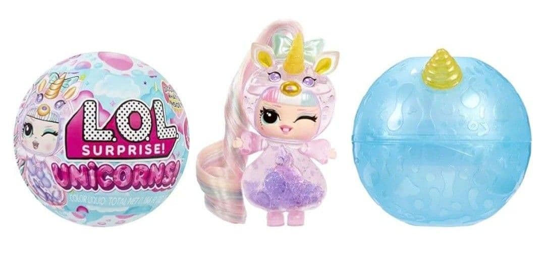 LOLサプライズ　ユニコーン!自分で作るユニコーントッツ人形　lolサプライズ