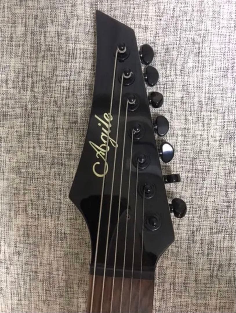 Agile 7弦ギター マホガニーボディ