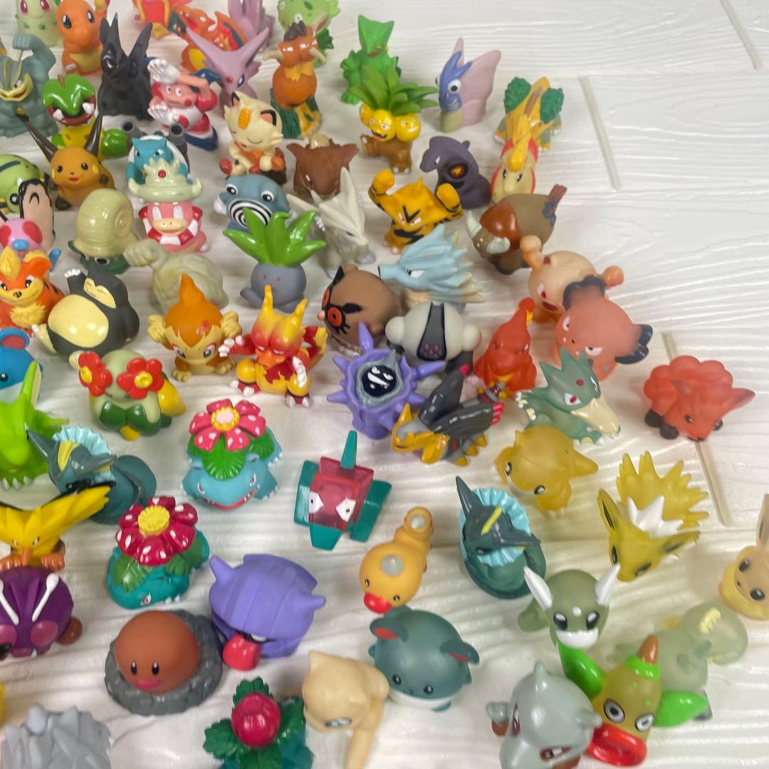 ポケットモンスター　ポケモン　フィギュア 指人形　150個まとめ売り クリア付き