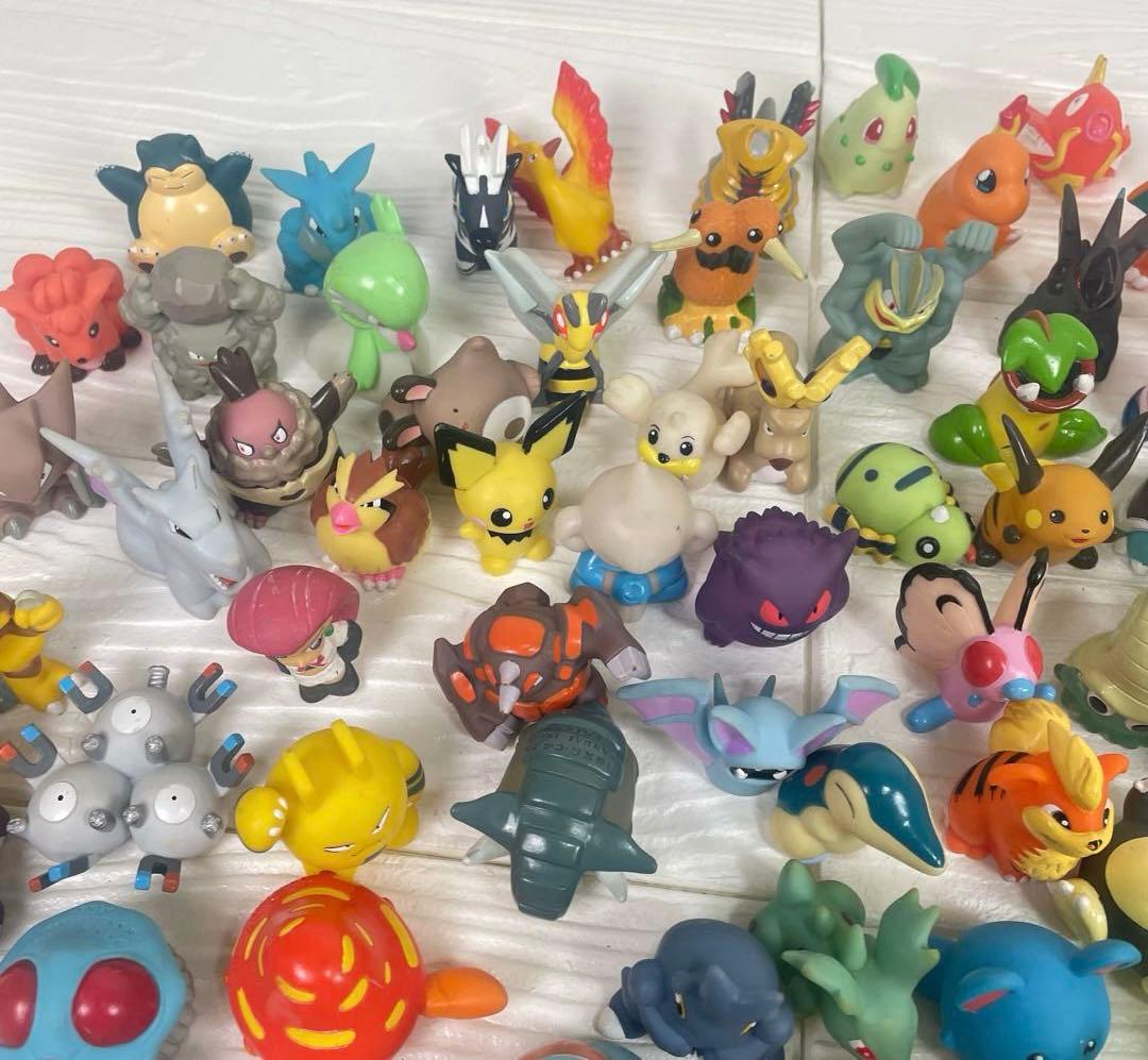 ポケットモンスター　ポケモン　フィギュア 指人形　150個まとめ売り クリア付き