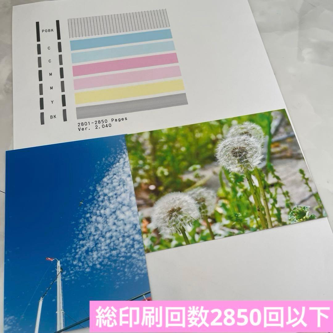 キャノンプリンター複合機TS6030動作確認済新品インク装着済Canonピクサス