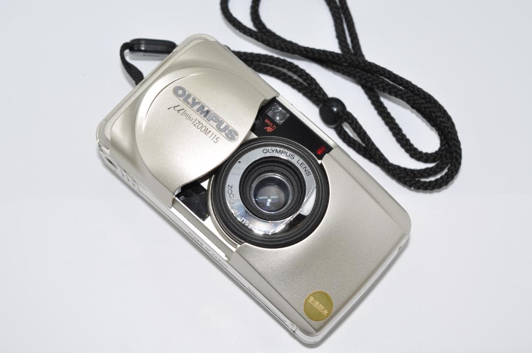 【完動品 美品】OLYMPUS mju μ zoom 115 動作確認済