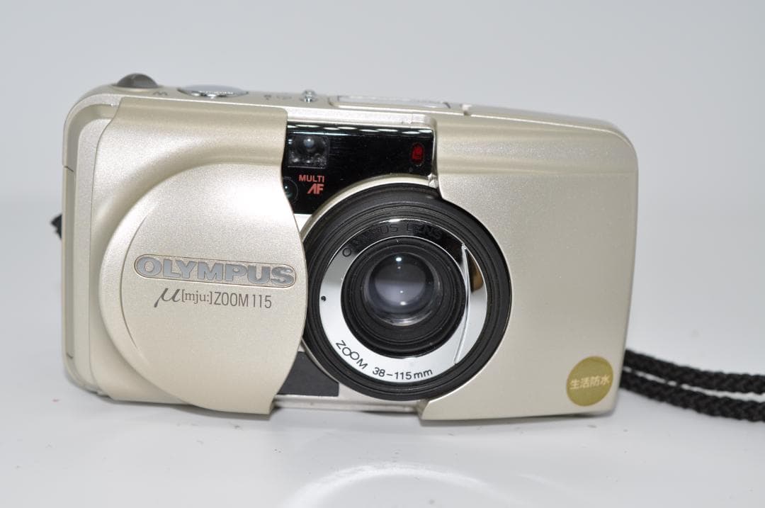 【完動品 美品】OLYMPUS mju μ zoom 115 動作確認済